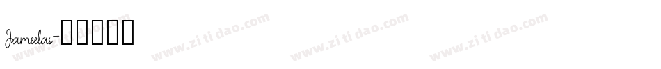 Jameelas字体转换