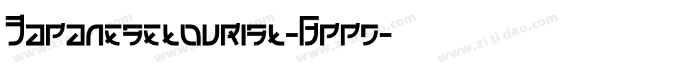Japanesetourist-Bppd字体转换