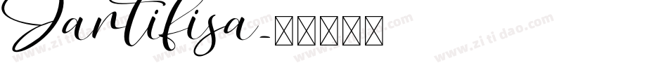 Jartifisa字体转换