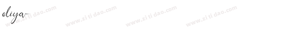 eliya字体转换