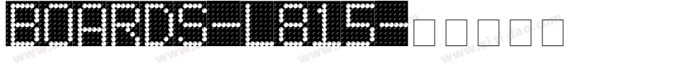 Boards-l815字体转换