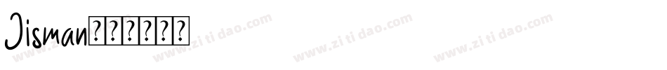 Jisman字体转换