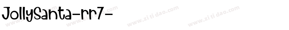 JollySanta-rr7字体转换