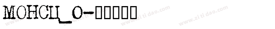 MONSC_0字体转换
