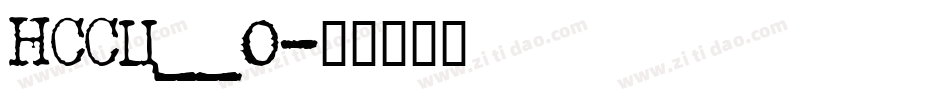 NSSC__0字体转换