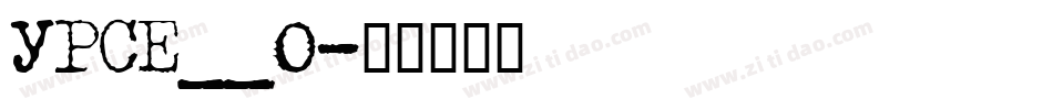 URSE__0字体转换