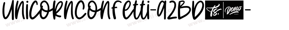 UnicornConfetti-qZBD0字体转换