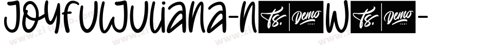 JoyfulJuliana-n4w1字体转换