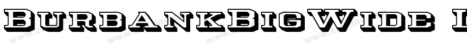 BurbankBigWide-Light字体转换
