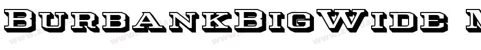 BurbankBigWide-Medium字体转换