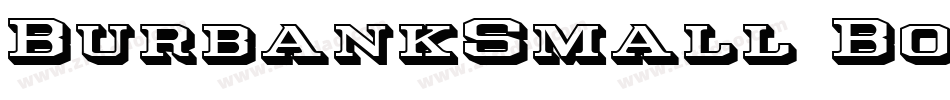 BurbankSmall-Bold字体转换