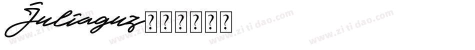 Juliaguz字体转换