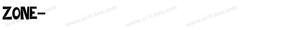 ZONE字体转换