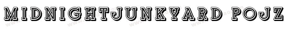 MidnightJunkYard-POJZ字体转换