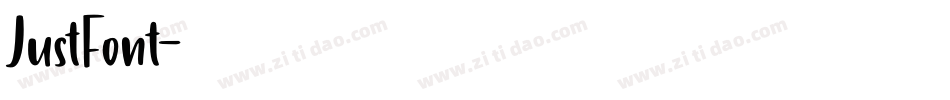 JustFont字体转换
