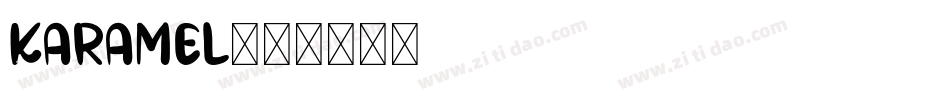 KARAMEL字体转换