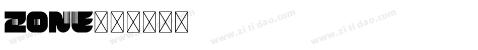 ZONE字体转换