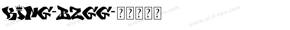King-BzGG字体转换
