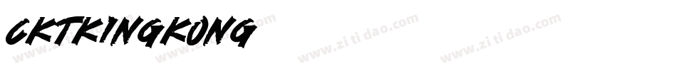 CKTKingKong字体转换