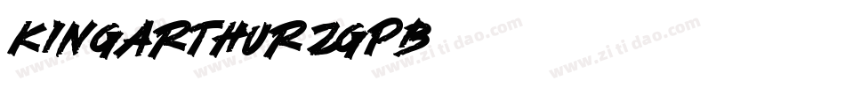 KingArthur-ZGPB字体转换