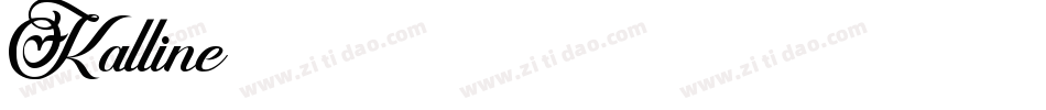 Kalline字体转换