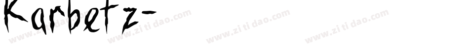 Karbetz字体转换