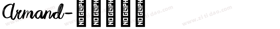 Armand字体转换