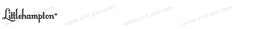 Littlehampton字体转换