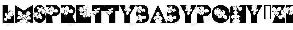 LmsPrettyBabyPony-zRDa字体转换