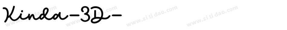Kinda-3D字体转换