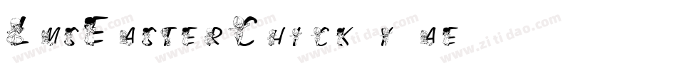 LmsEasterChick-y1ae字体转换