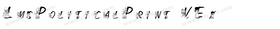 LmsPoliticalPrint-VEx6字体转换