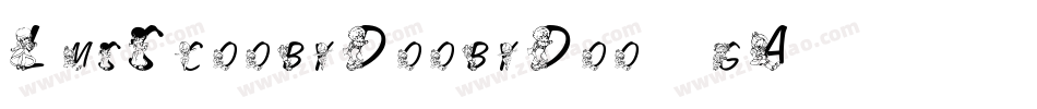 LmsScoobyDoobyDoo-2gA3字体转换