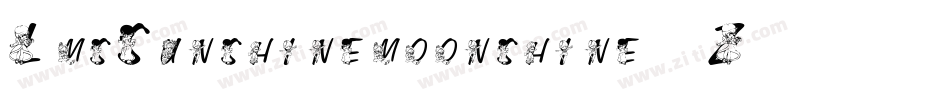 LmsSunshinemoonshine-8Z12字体转换