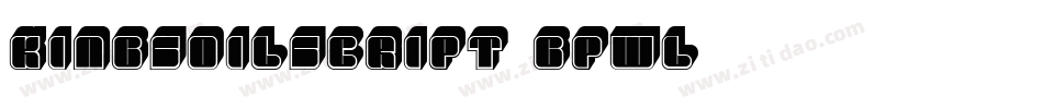 KingsoilScript-1GPwL字体转换