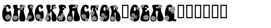 Chickfactor-oEaq字体转换