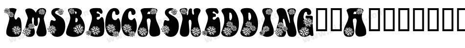 LmsBeccasWedding-1a14字体转换