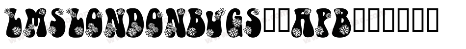 LmsLondonbugs-1apB字体转换