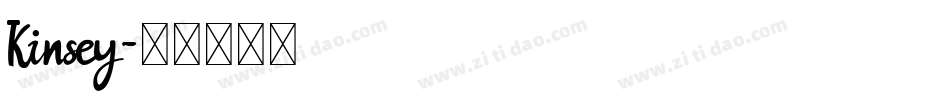 Kinsey字体转换