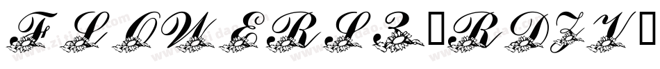 Flowers3-RdzV字体转换