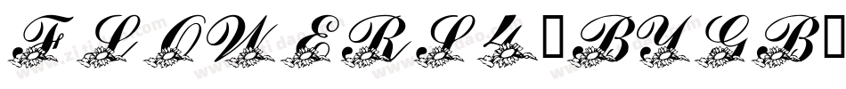 Flowers4-BYgB字体转换