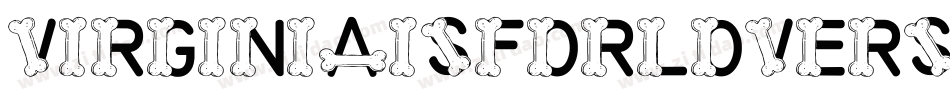 VirginiaIsForLovers字体转换