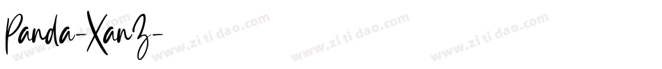 Panda-XanZ字体转换
