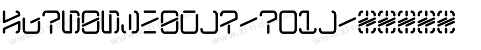 AurebeshBold-Rw1l字体转换