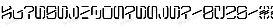 AurebeshCondensed-8y2B字体转换