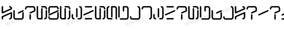AurebeshEnglishRegular-rjeO字体转换