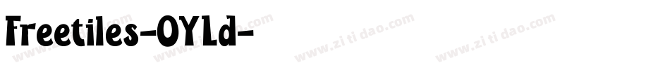 Freetiles-OYLd字体转换