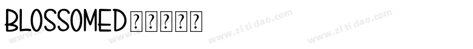 Blossomed字体转换