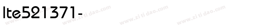 lte521371字体转换
