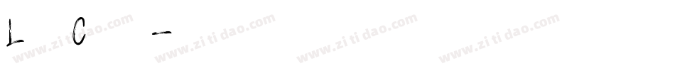LockClock字体转换